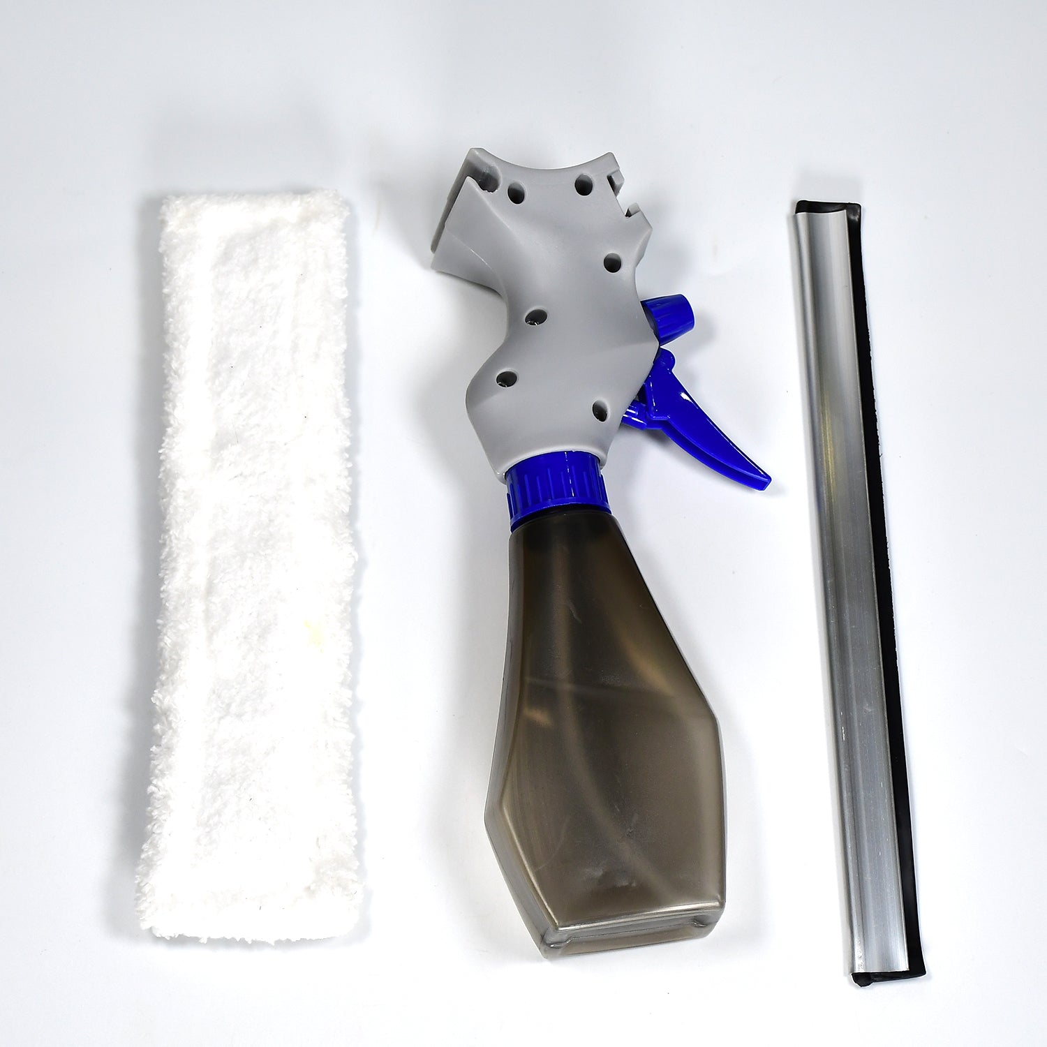 The complete plastic 3-in-1 glass cleaner brush tool.