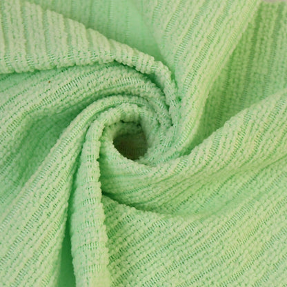 Pack of microfiber cleaning cloths arranged for household cleaning tasks