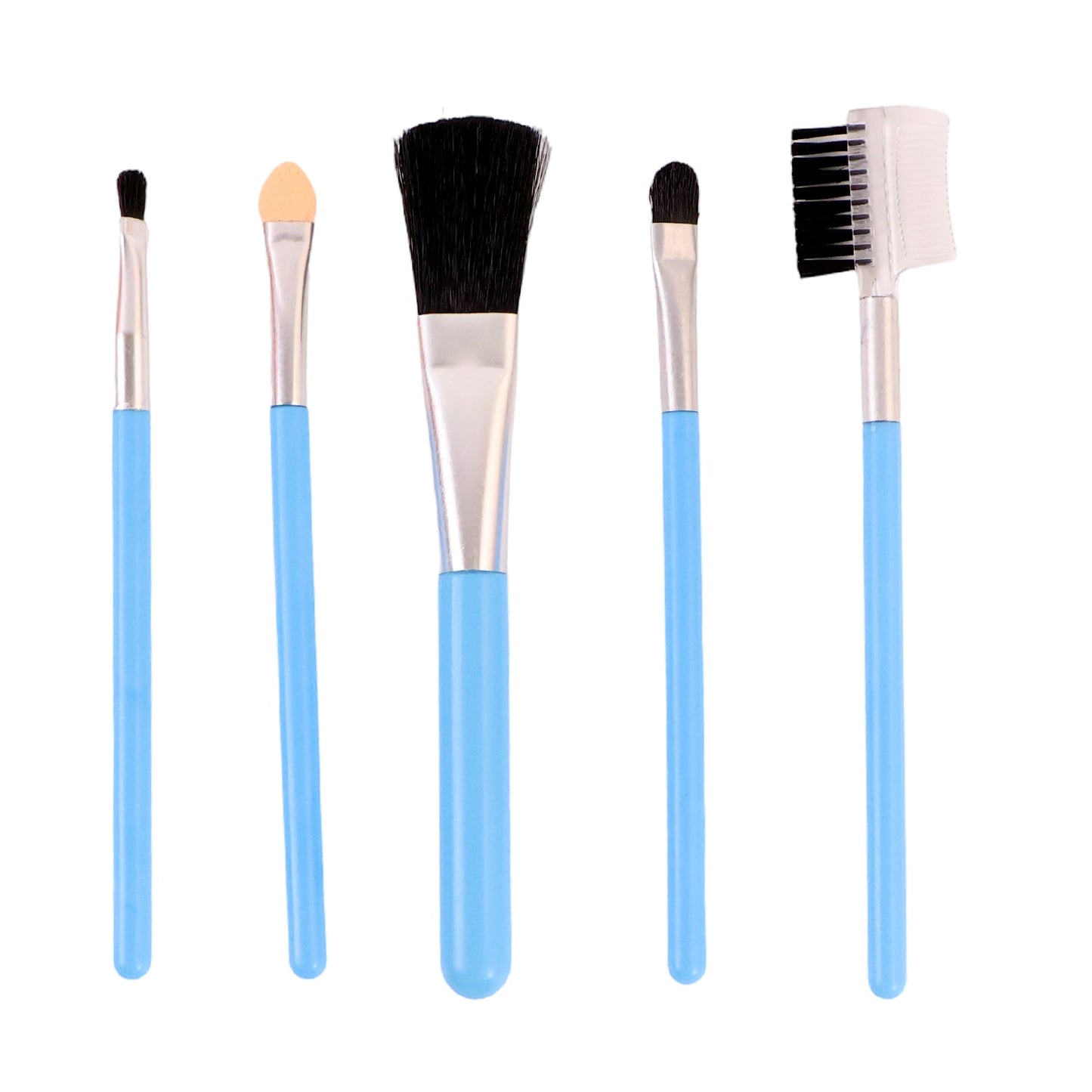 Soft, high-quality synthetic fiber bristles of the makeup brushes kit.