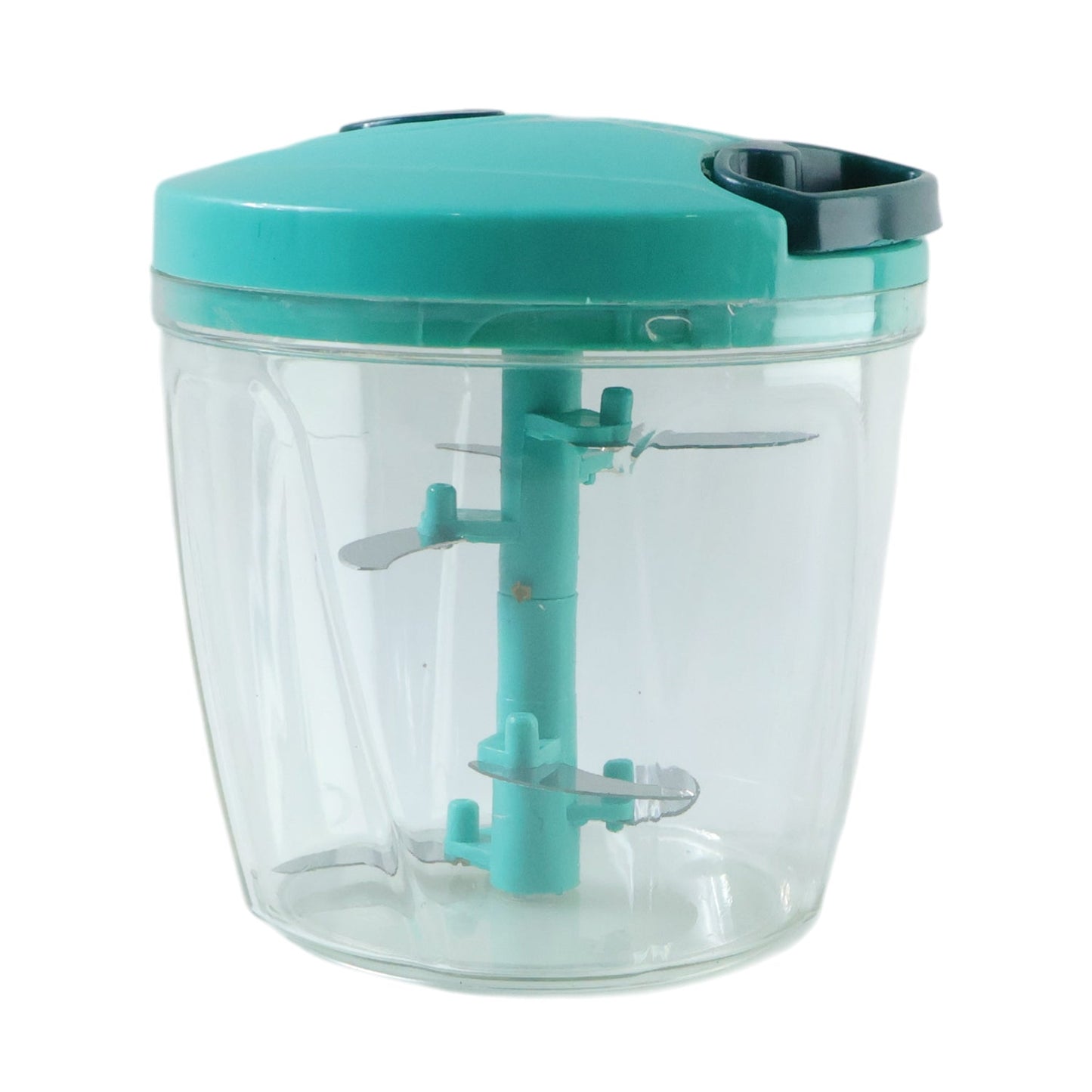 Showing the durable ABS plastic body of the Quickslice Manual Food Chopper.