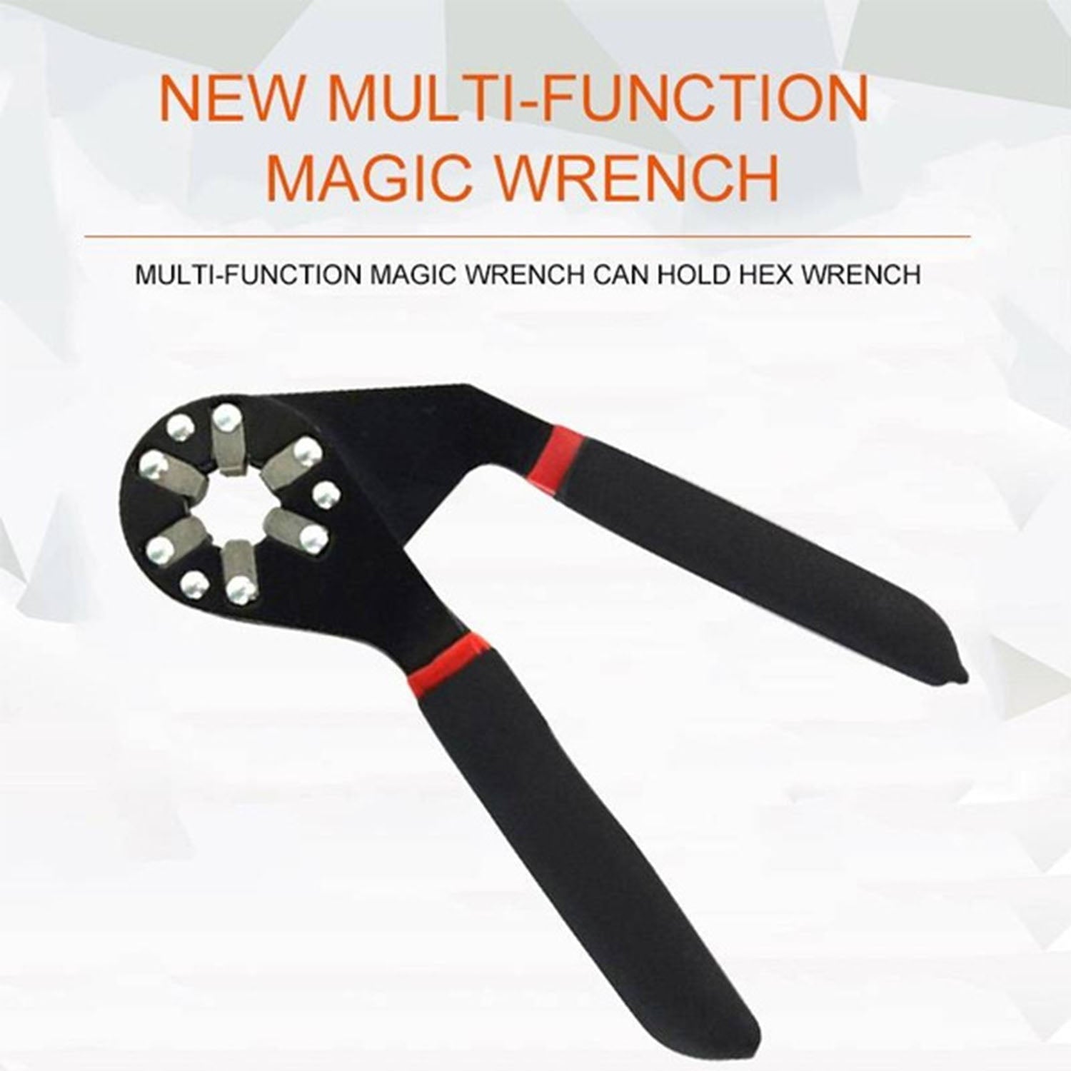 Universal Bionic Wrench functioning as a plier spanner.
