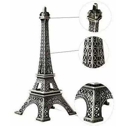 Eiffel Tower metal decorative statue, perfect for office or home decor.