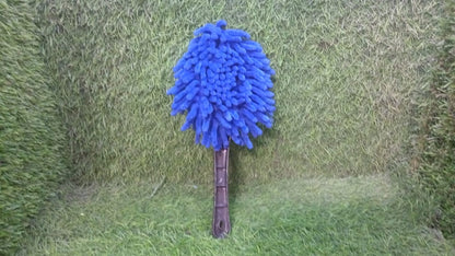 A generic cleaning duster, demonstrating the compact size and portability of the tool.