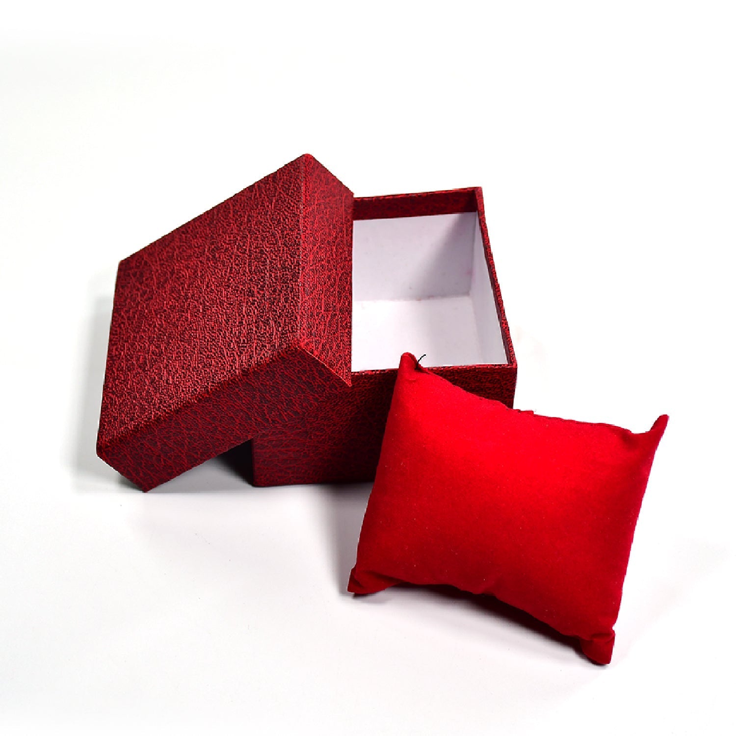 Side profile of the compact Single Watch Box, suitable for travel.