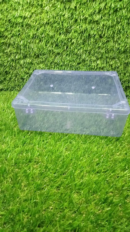 Portable storage container for everyday use in kitchen or office.