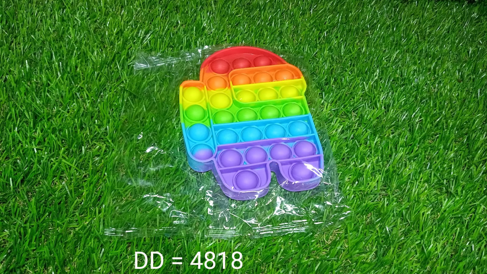 Among Us themed silicone fidget toy, relieving stress and boredom.